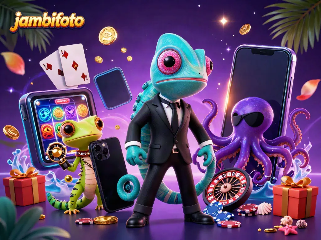 Play slots and win with jambitoto's captivating characters and dynamic casino elements.