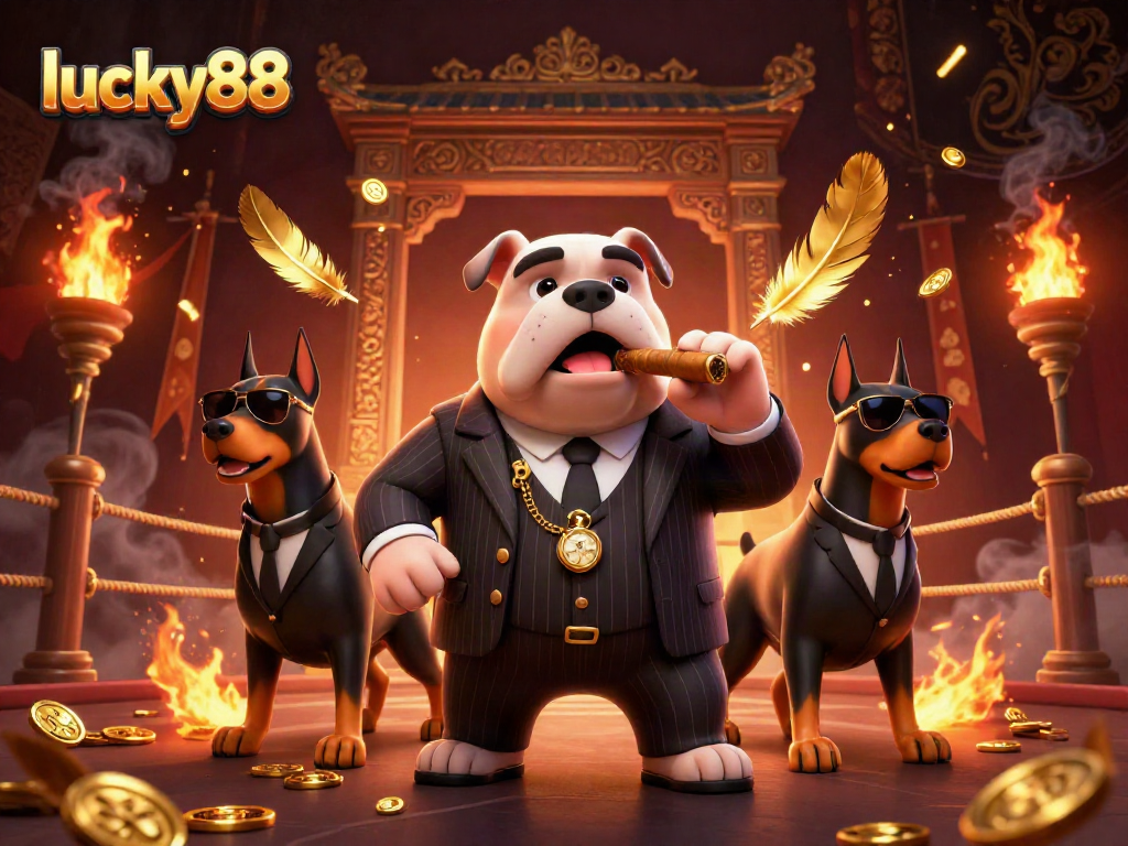 Players engage in thrilling gameplay at lucky88, featuring dynamic characters and rich casino elements.